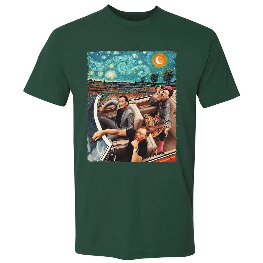 Great Artists In Car Premium Unisex T-shirt - 12