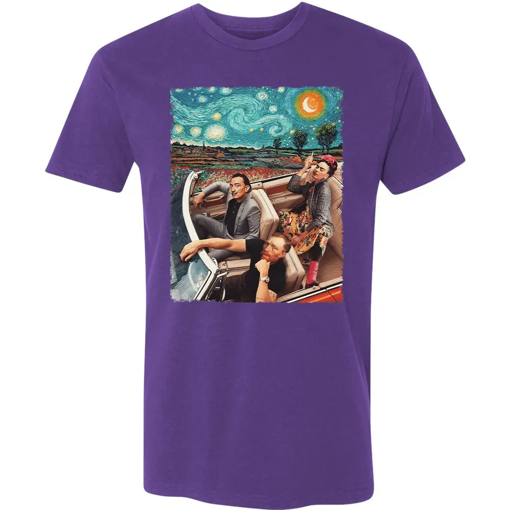 Great Artists In Car Premium Unisex T-shirt - 7