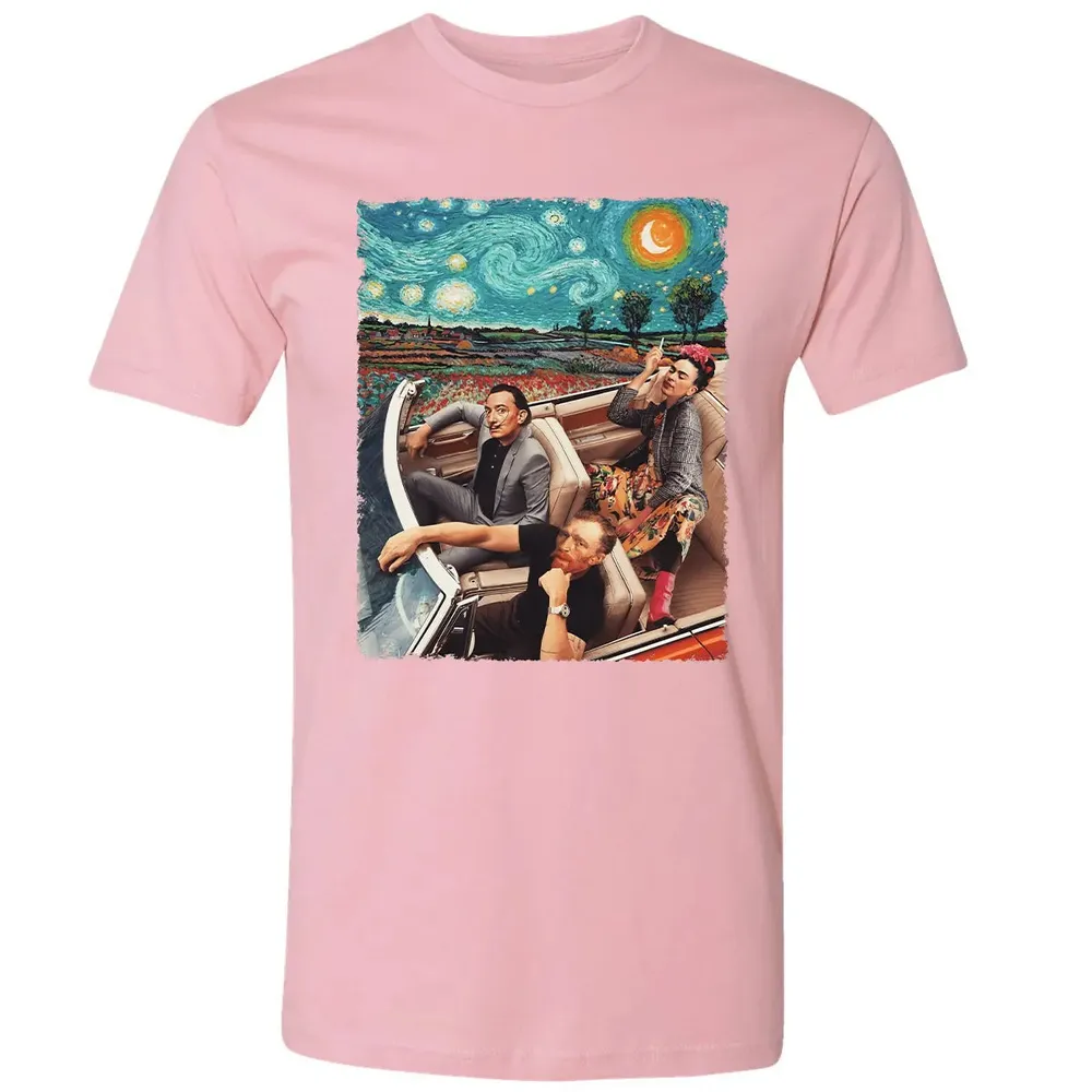 Great Artists In Car Premium Unisex T-shirt - 3