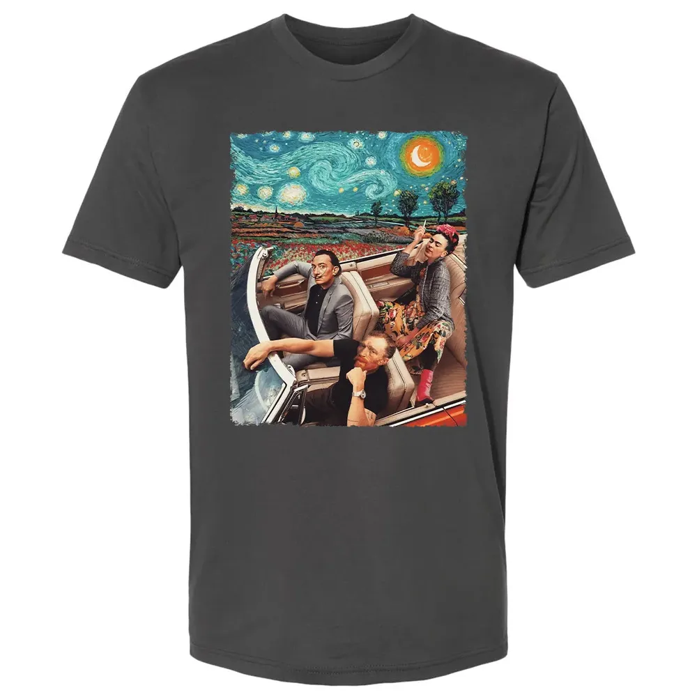 Great Artists In Car Premium Unisex T-shirt - 8