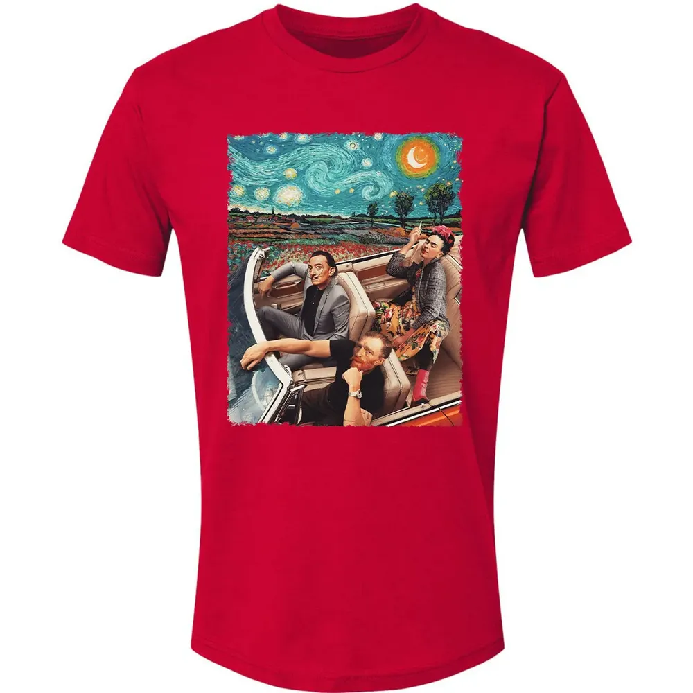 Great Artists In Car Premium Unisex T-shirt - 6