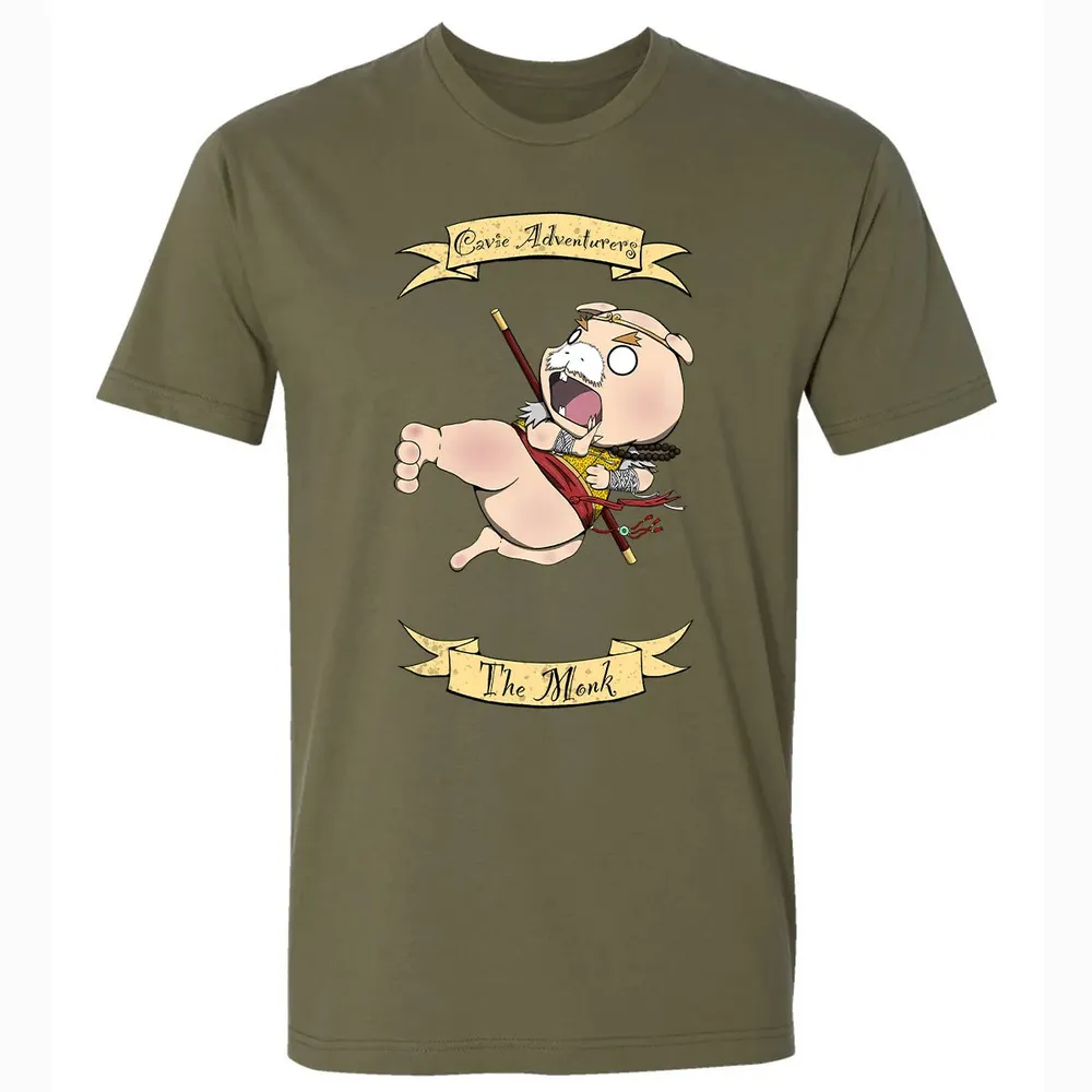 Cavie Adventurers - The Monk Premium Unisex T-shirt - 5