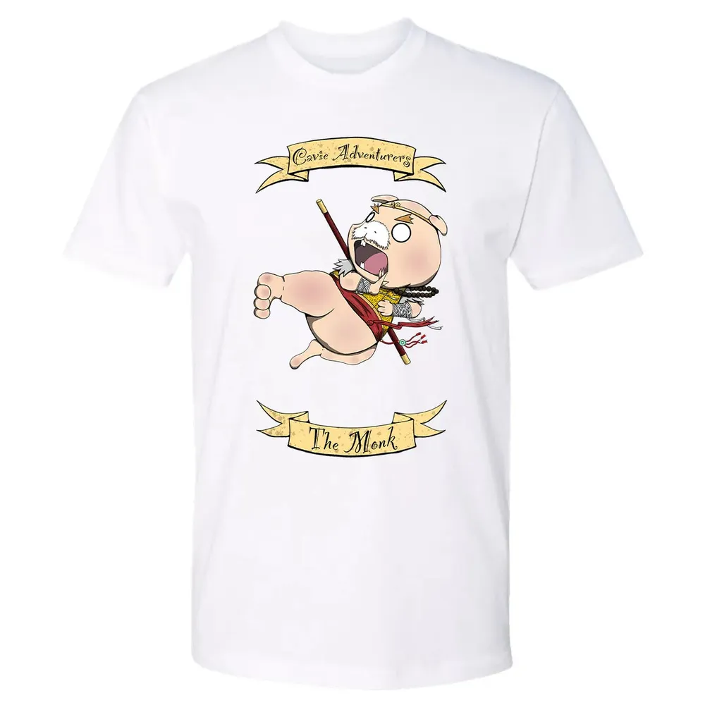 Cavie Adventurers - The Monk Premium Unisex T-shirt - 4