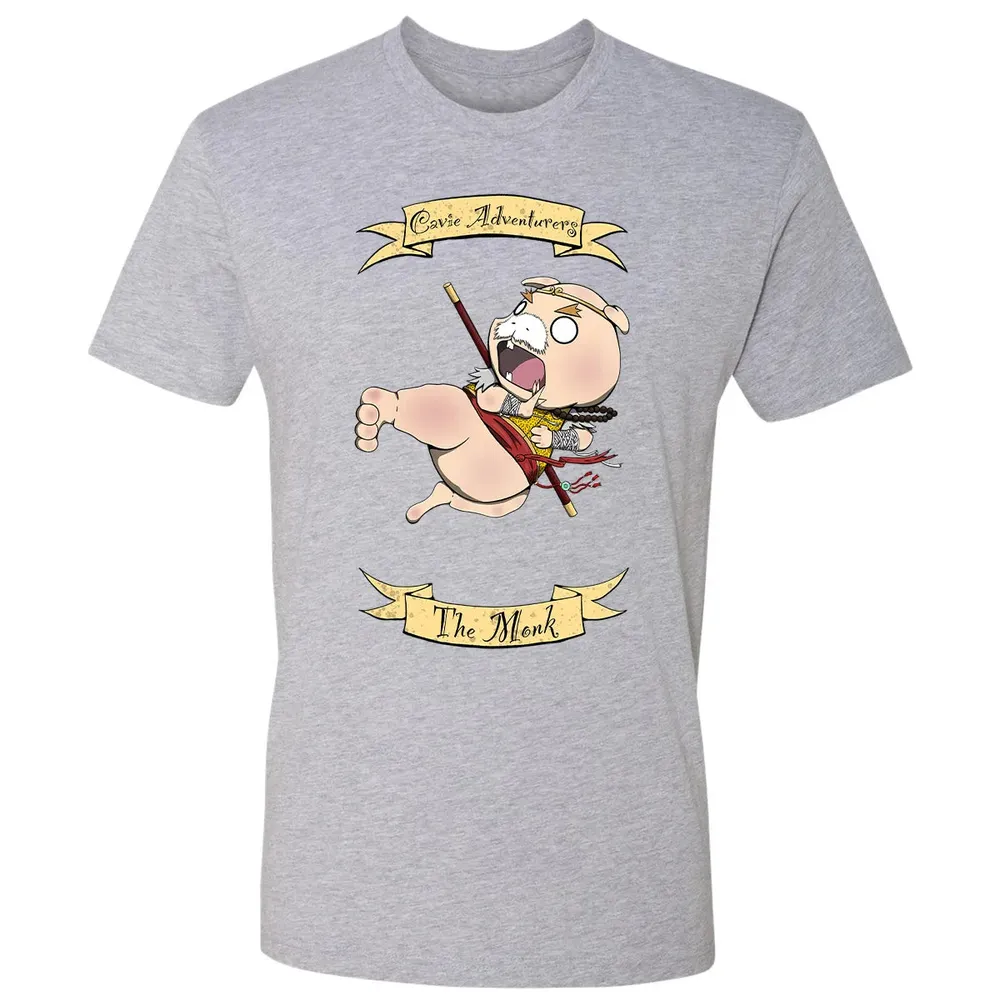 Cavie Adventurers - The Monk Premium Unisex T-shirt - 9