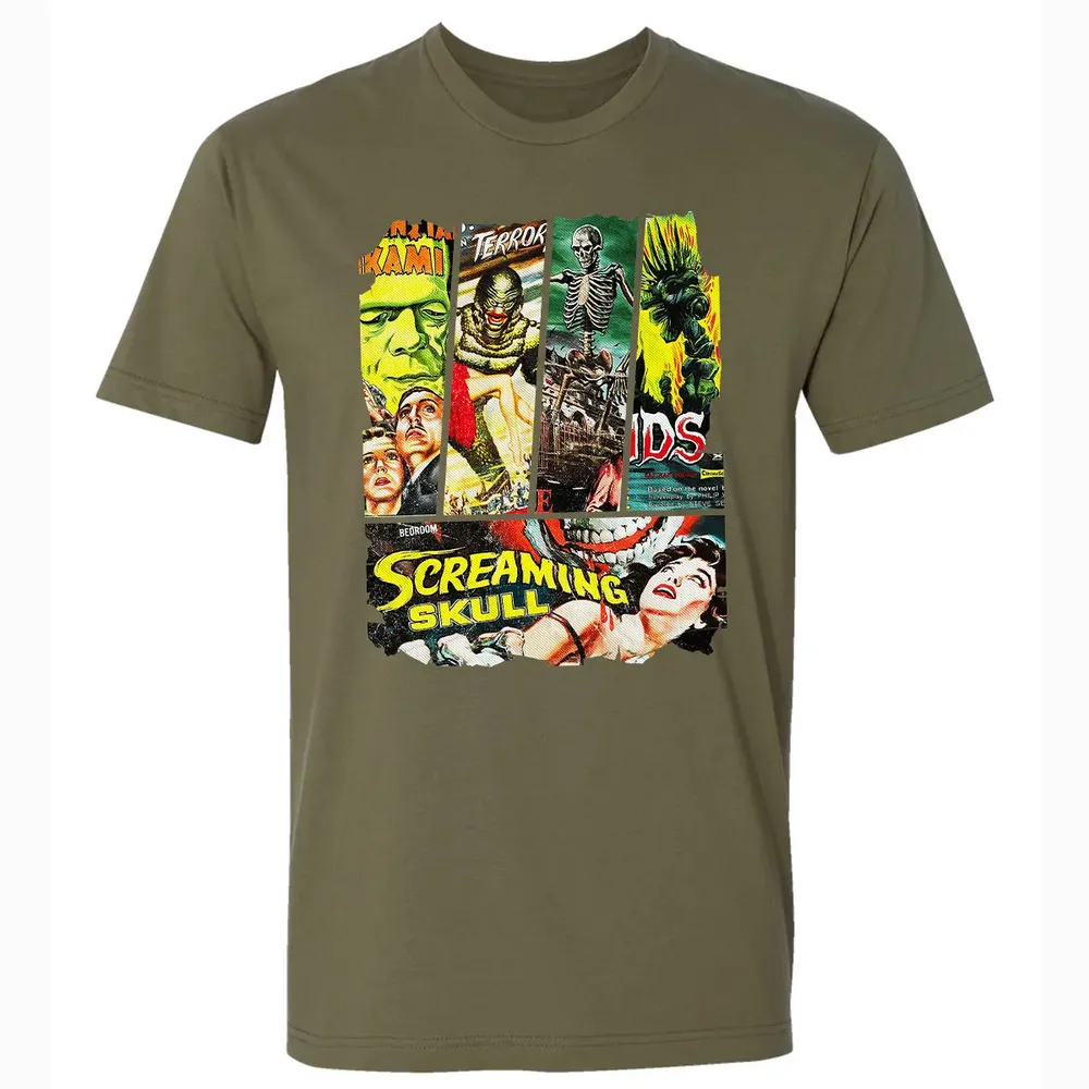 Vintage Sci-Fi Horror Premium Unisex T-shirt - 5
