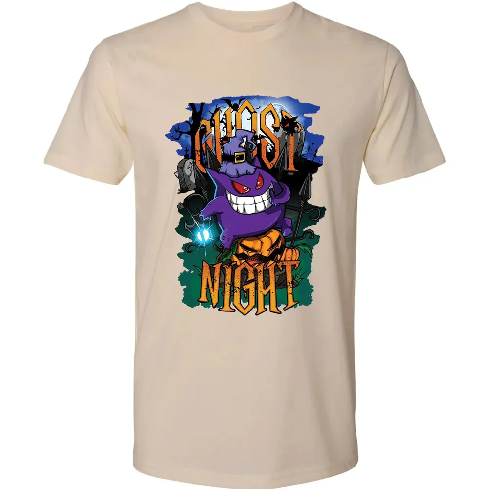 Ghost Night Premium Unisex T-shirt - 13