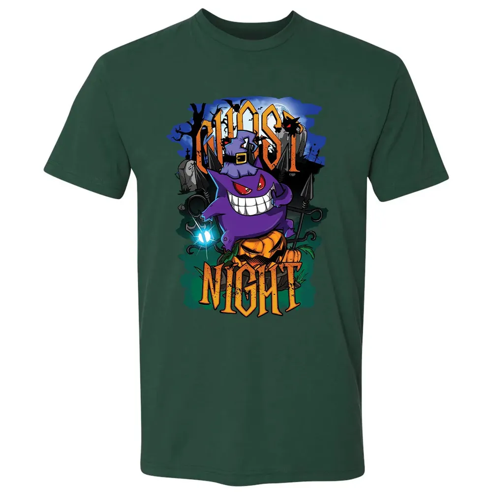 Ghost Night Premium Unisex T-shirt - 12