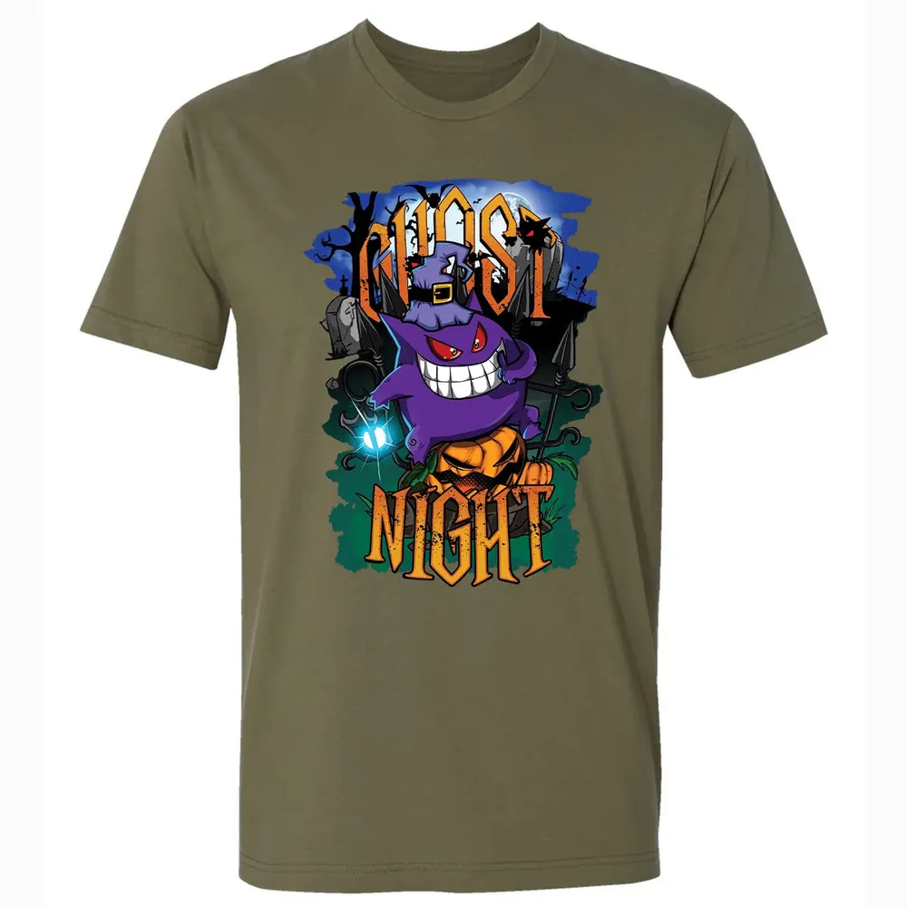 Ghost Night Premium Unisex T-shirt - 5