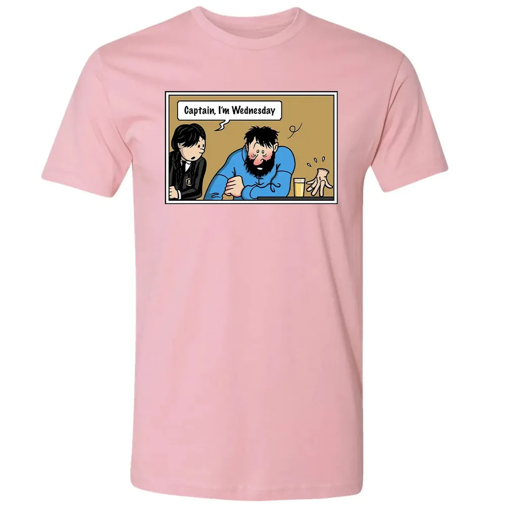 Captain, Iâ€™m Wednesday Premium Unisex T-shirt - 3