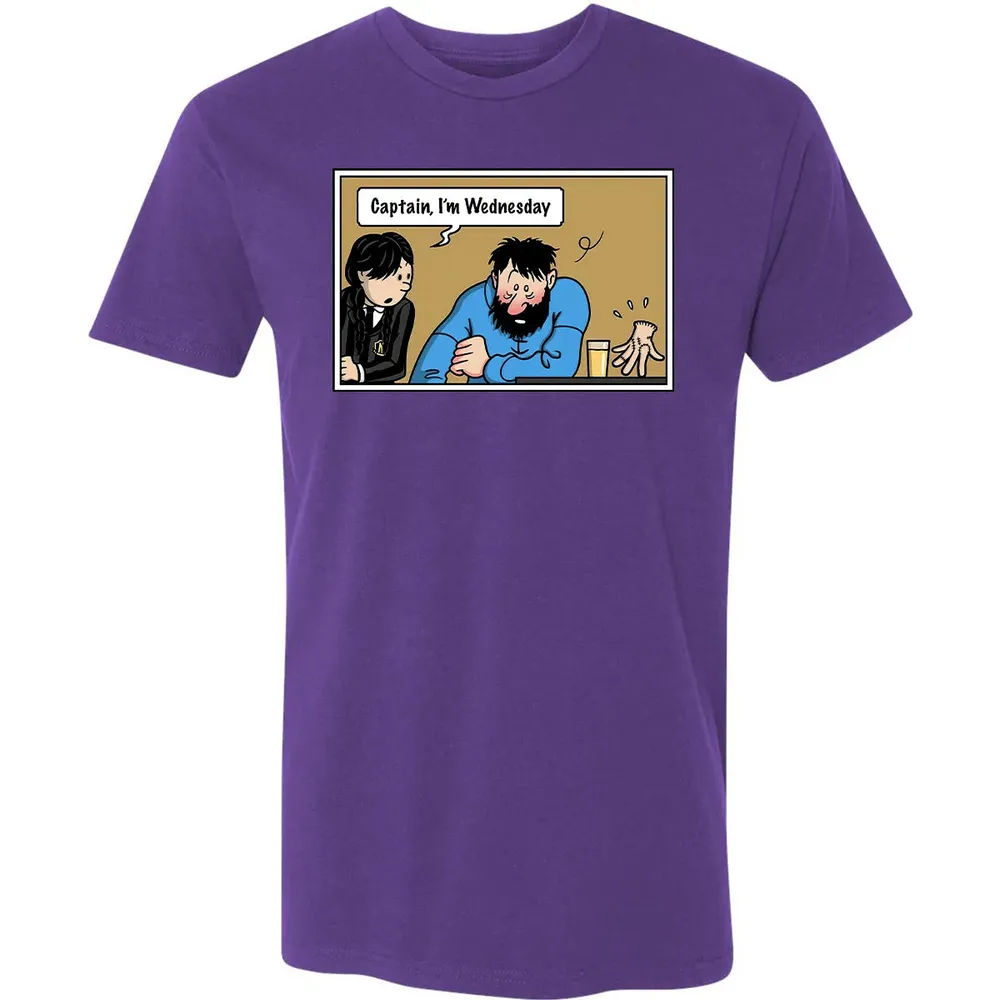 Captain, Iâ€™m Wednesday Premium Unisex T-shirt - 7