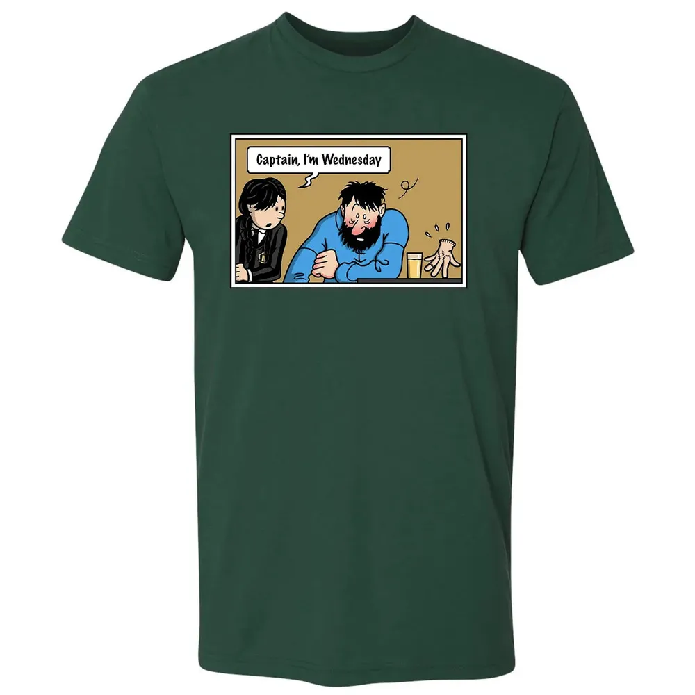 Captain, Iâ€™m Wednesday Premium Unisex T-shirt - 12