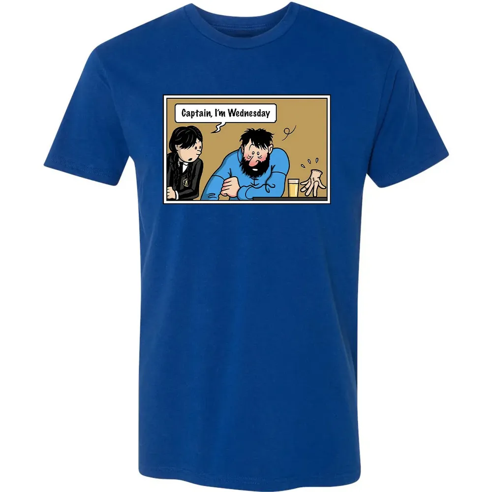 Captain, Iâ€™m Wednesday Premium Unisex T-shirt - 10