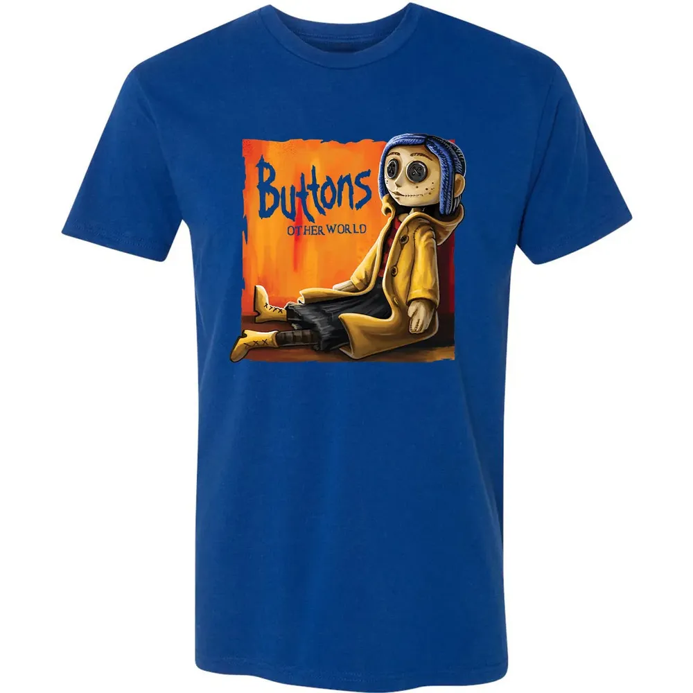Buttons Other Worlds Premium Unisex T-shirt - 10