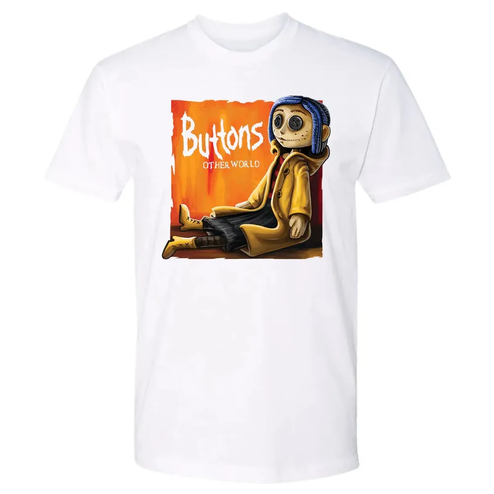 Buttons Other Worlds Premium Unisex T-shirt - 4