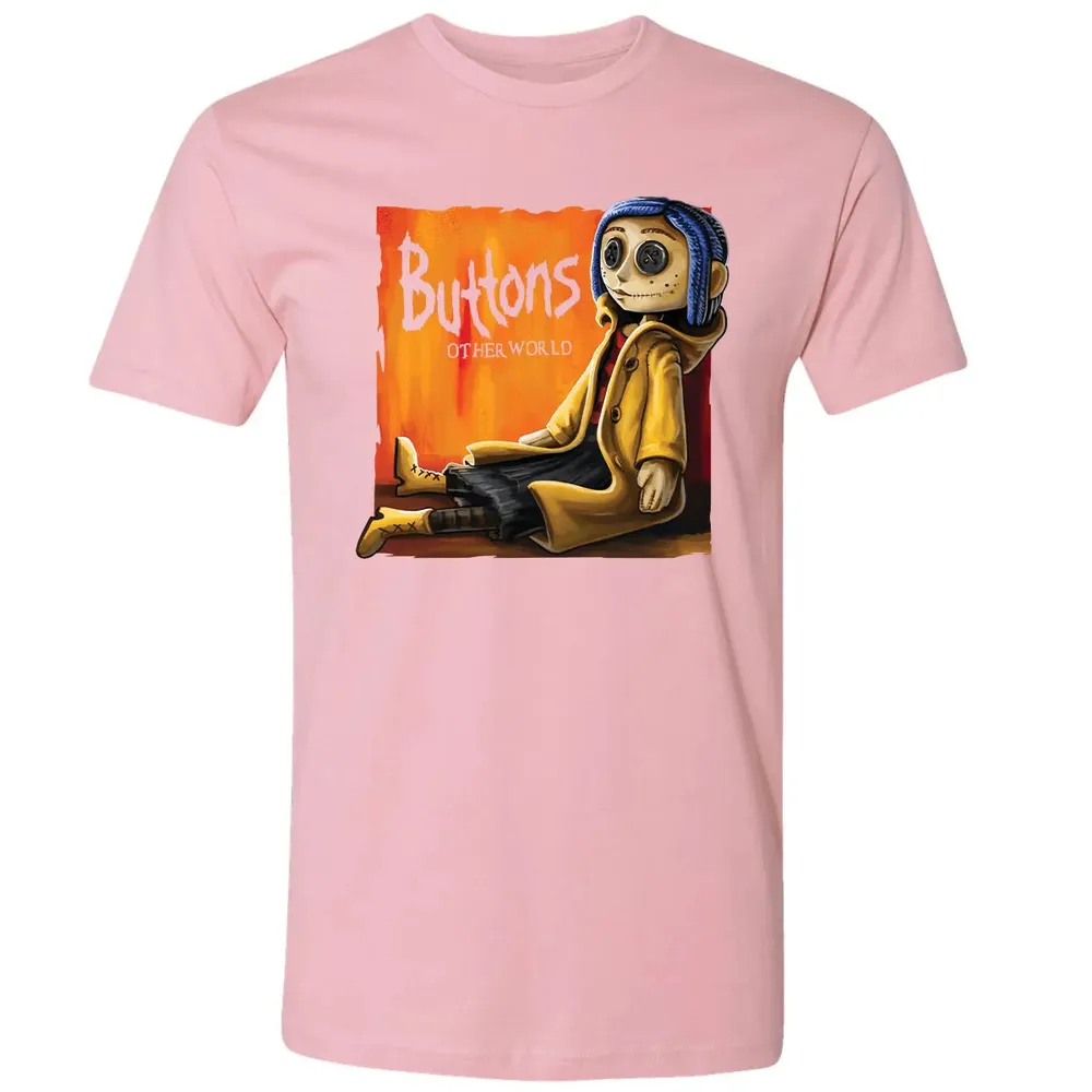 Buttons Other Worlds Premium Unisex T-shirt - 3