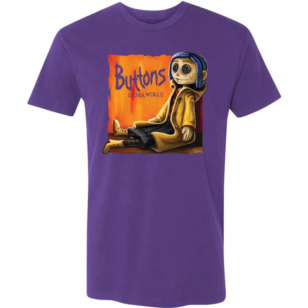 Buttons Other Worlds Premium Unisex T-shirt - 7
