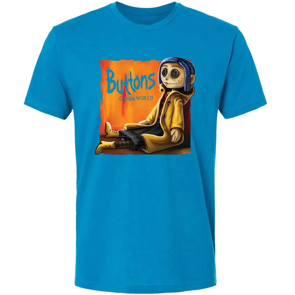 Buttons Other Worlds Premium Unisex T-shirt - 15