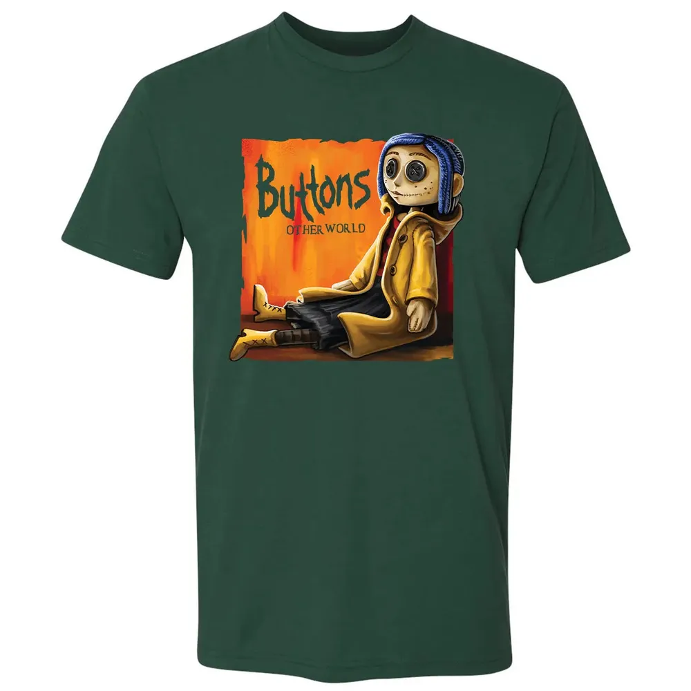 Buttons Other Worlds Premium Unisex T-shirt - 12