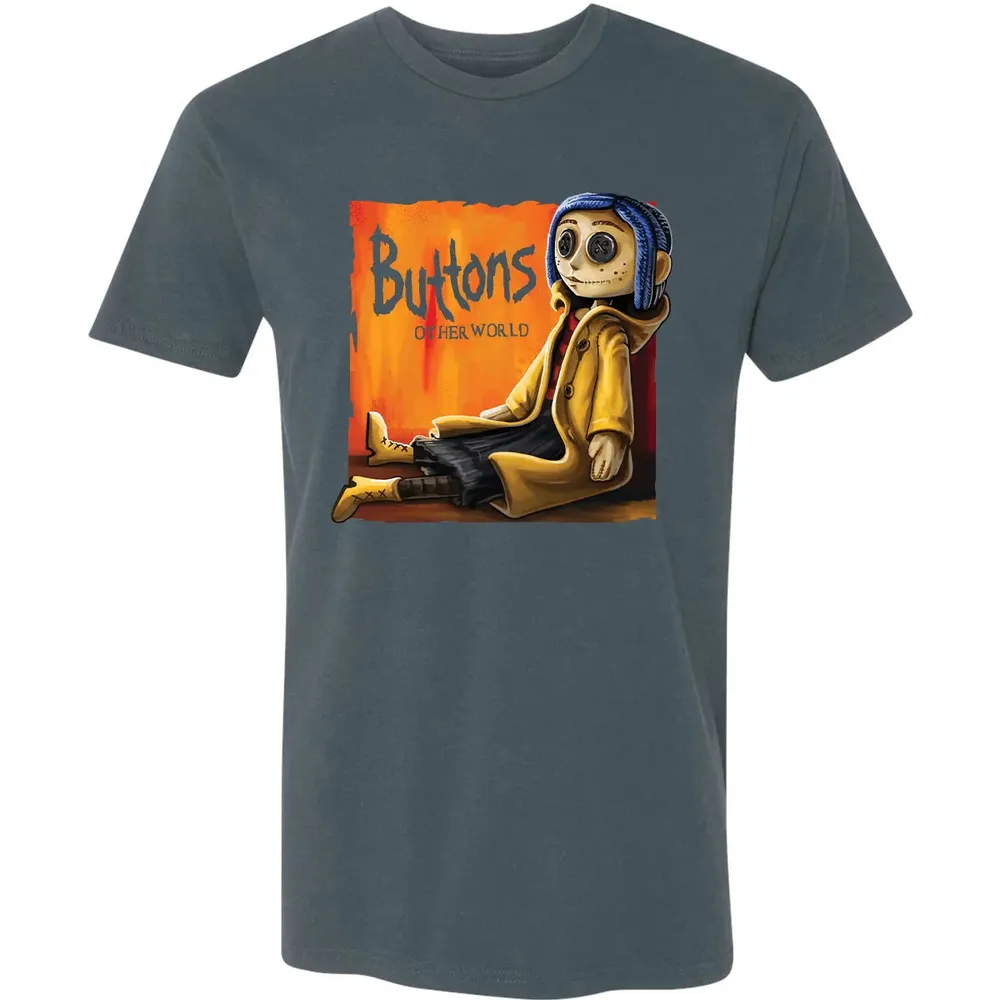 Buttons Other Worlds Premium Unisex T-shirt - 14