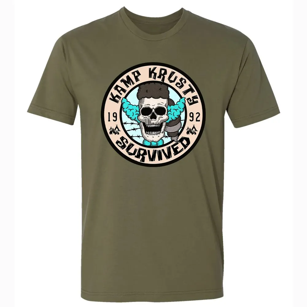 Kamp Krusty Servived Premium Unisex T-shirt - 5