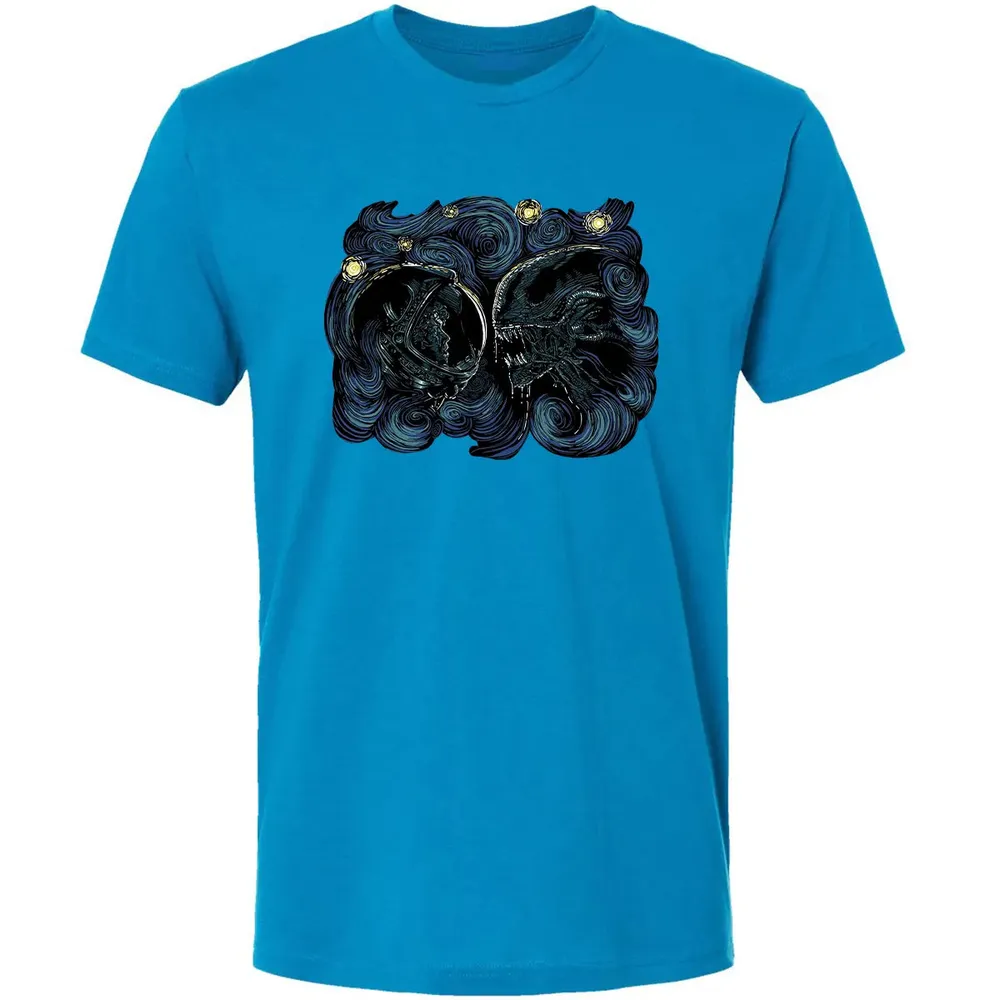 Starry Alien Premium Unisex T-shirt - 15