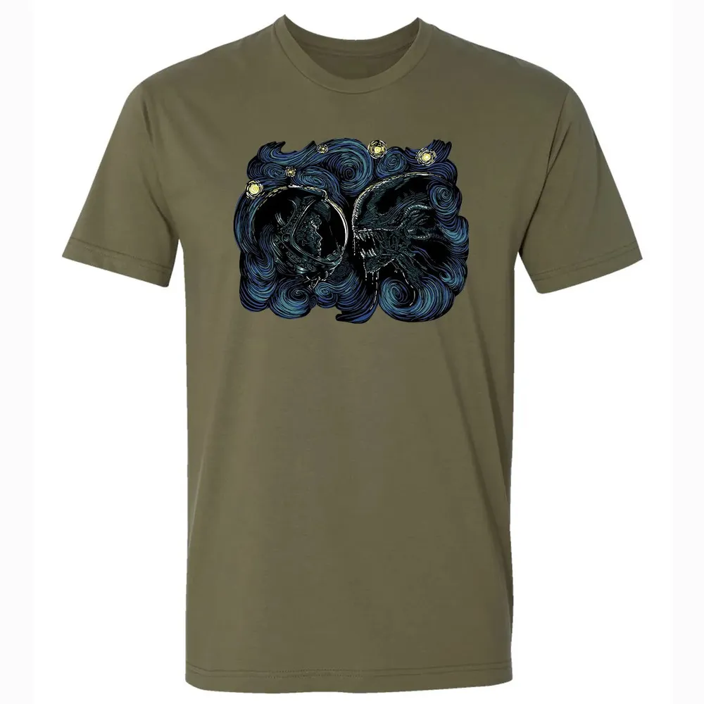 Starry Alien Premium Unisex T-shirt - 5