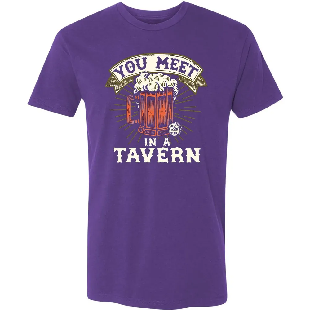 You Meet In A Tavern Premium Unisex T-shirt - 7