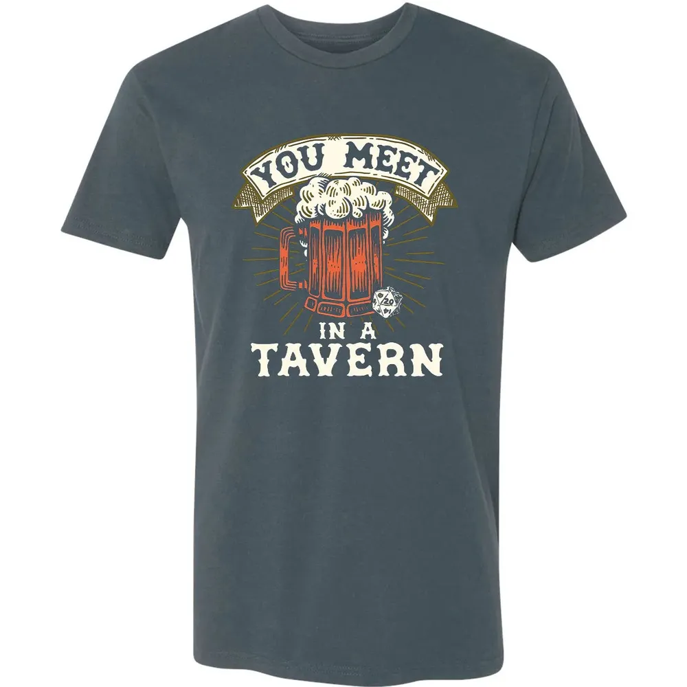 You Meet In A Tavern Premium Unisex T-shirt - 14