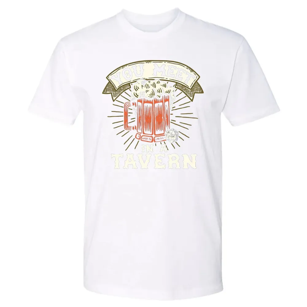 You Meet In A Tavern Premium Unisex T-shirt - 4