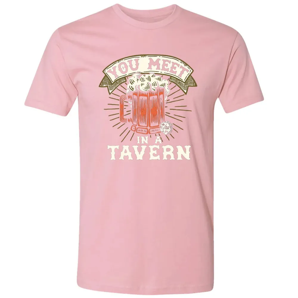 You Meet In A Tavern Premium Unisex T-shirt - 3