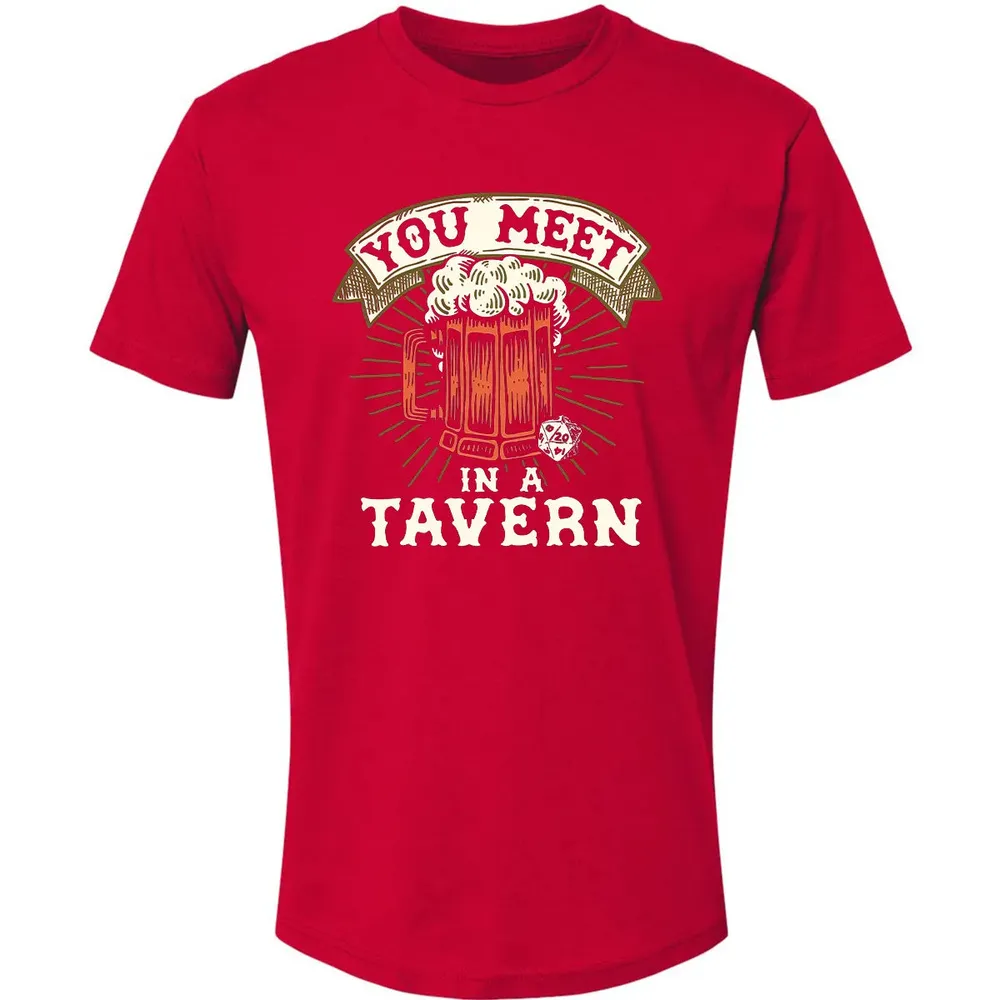 You Meet In A Tavern Premium Unisex T-shirt - 6