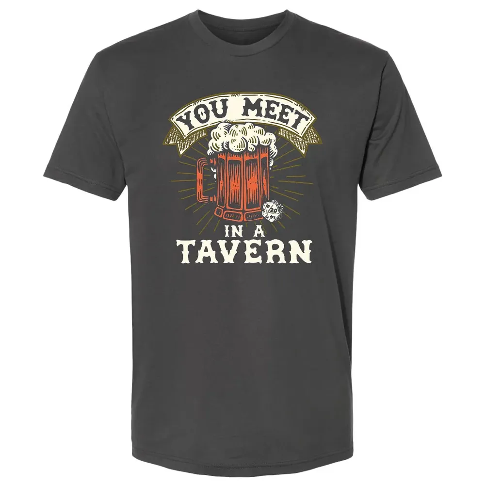 You Meet In A Tavern Premium Unisex T-shirt - 8