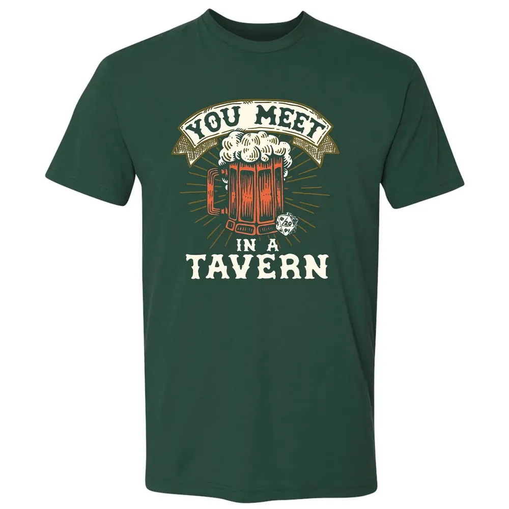 You Meet In A Tavern Premium Unisex T-shirt - 12