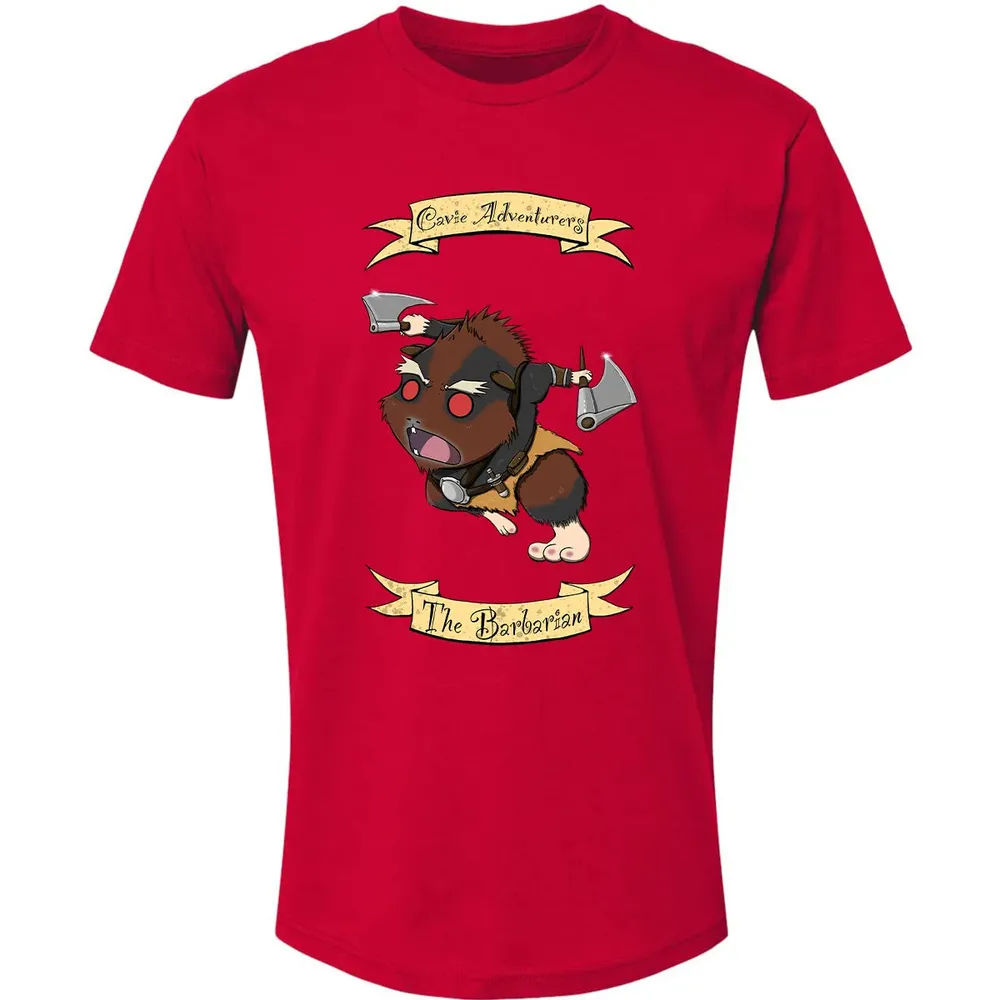 Cavie Adventurers - The Barbarian Premium Unisex T-shirt - 6