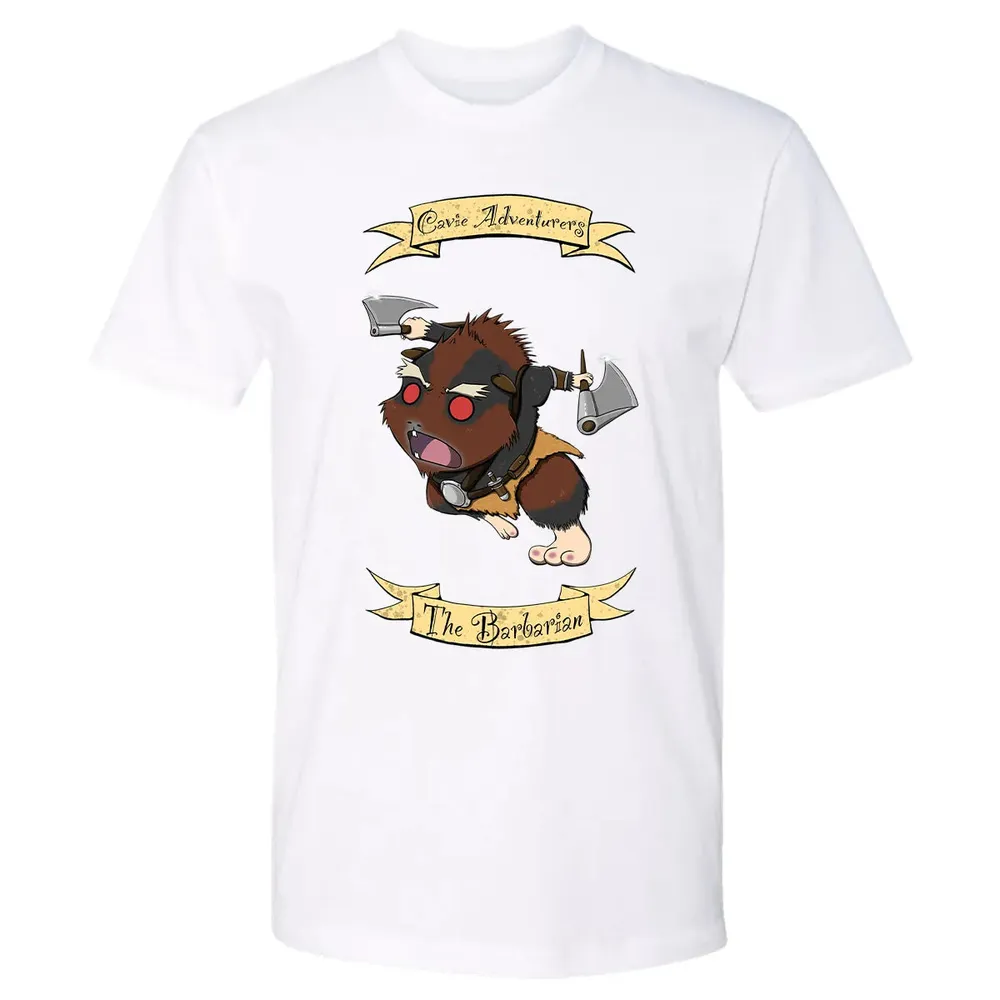 Cavie Adventurers - The Barbarian Premium Unisex T-shirt - 4