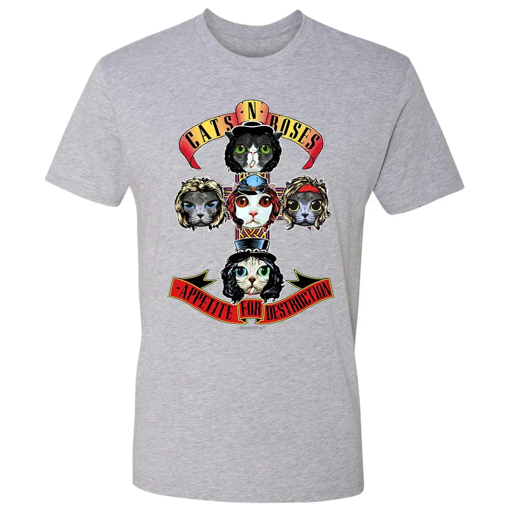 Cats N Roses Premium Unisex T-shirt - 9