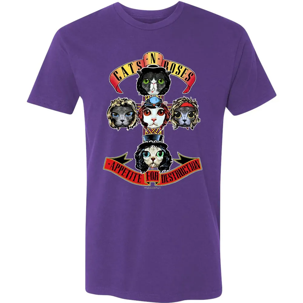 Cats N Roses Premium Unisex T-shirt - 7