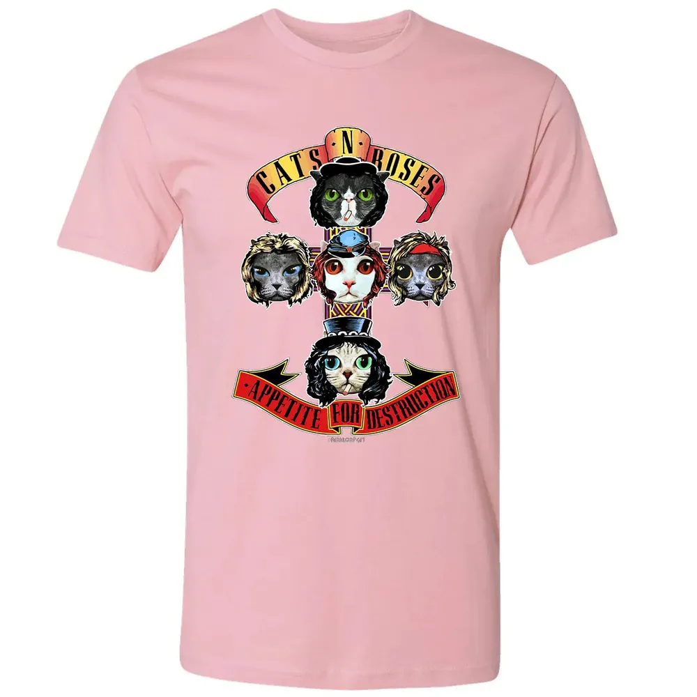 Cats N Roses Premium Unisex T-shirt - 3