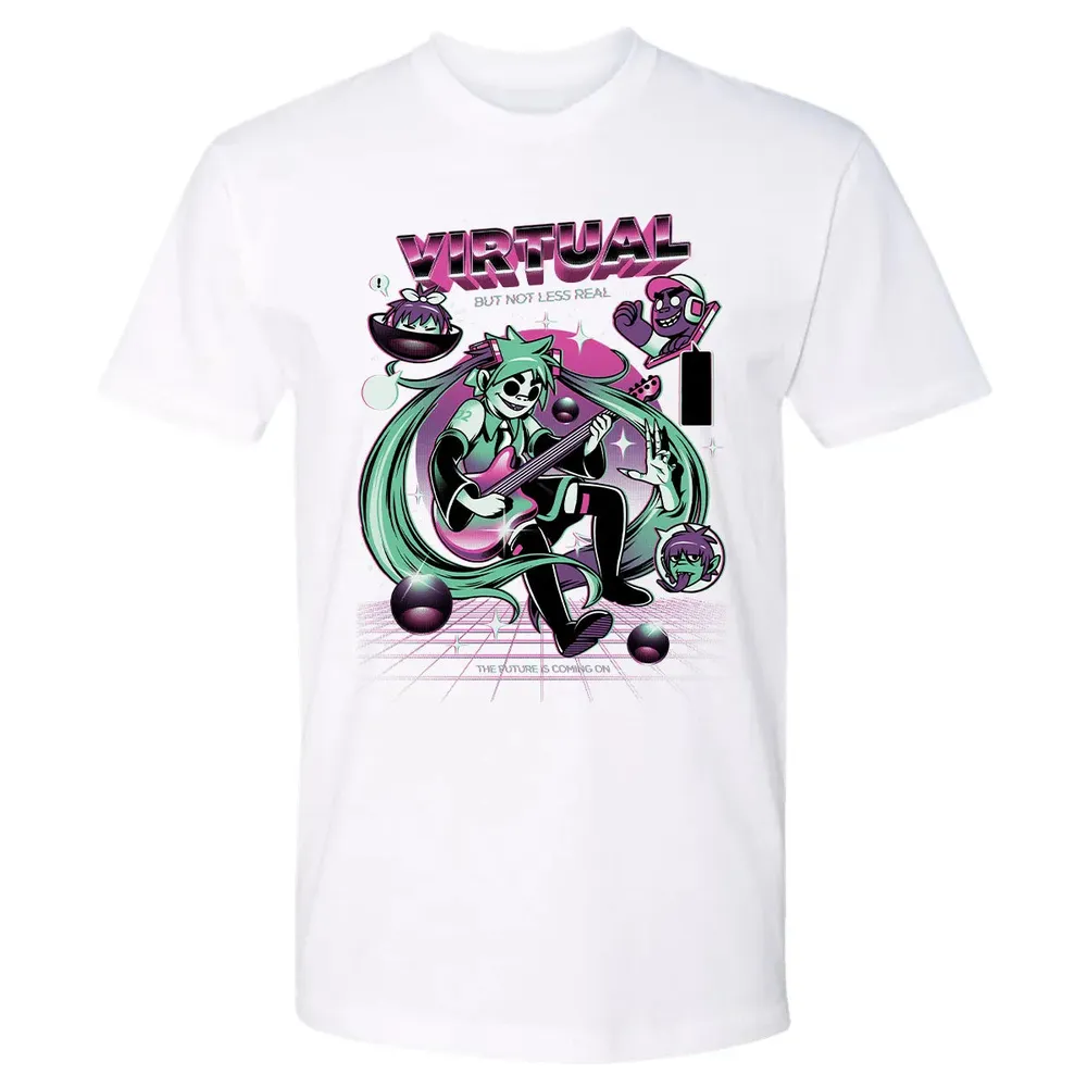 Virtual Premium Unisex T-shirt - 4