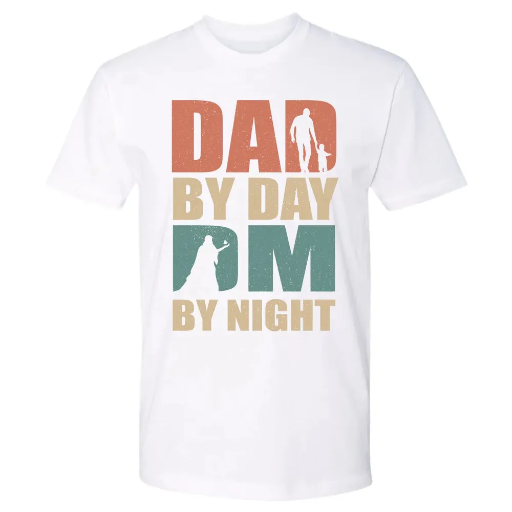 Dad By Day DM By Night DND Premium Unisex T-shirt - 4
