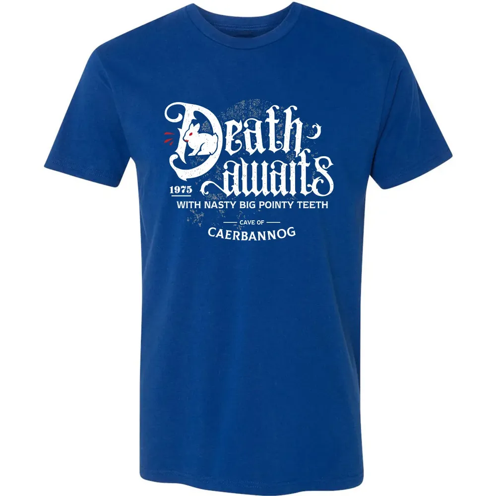 Death Awaits Caerbannog Premium Unisex T-shirt - 10