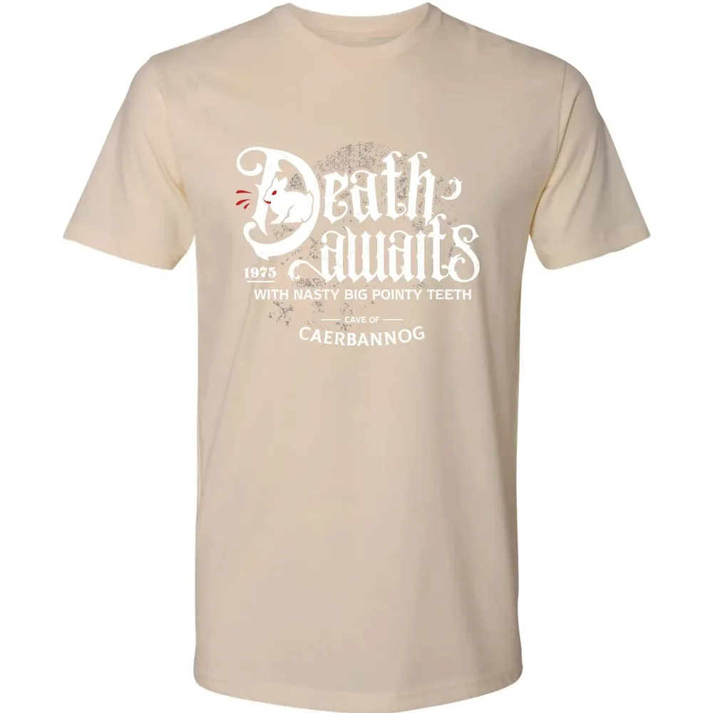Death Awaits Caerbannog Premium Unisex T-shirt - 13