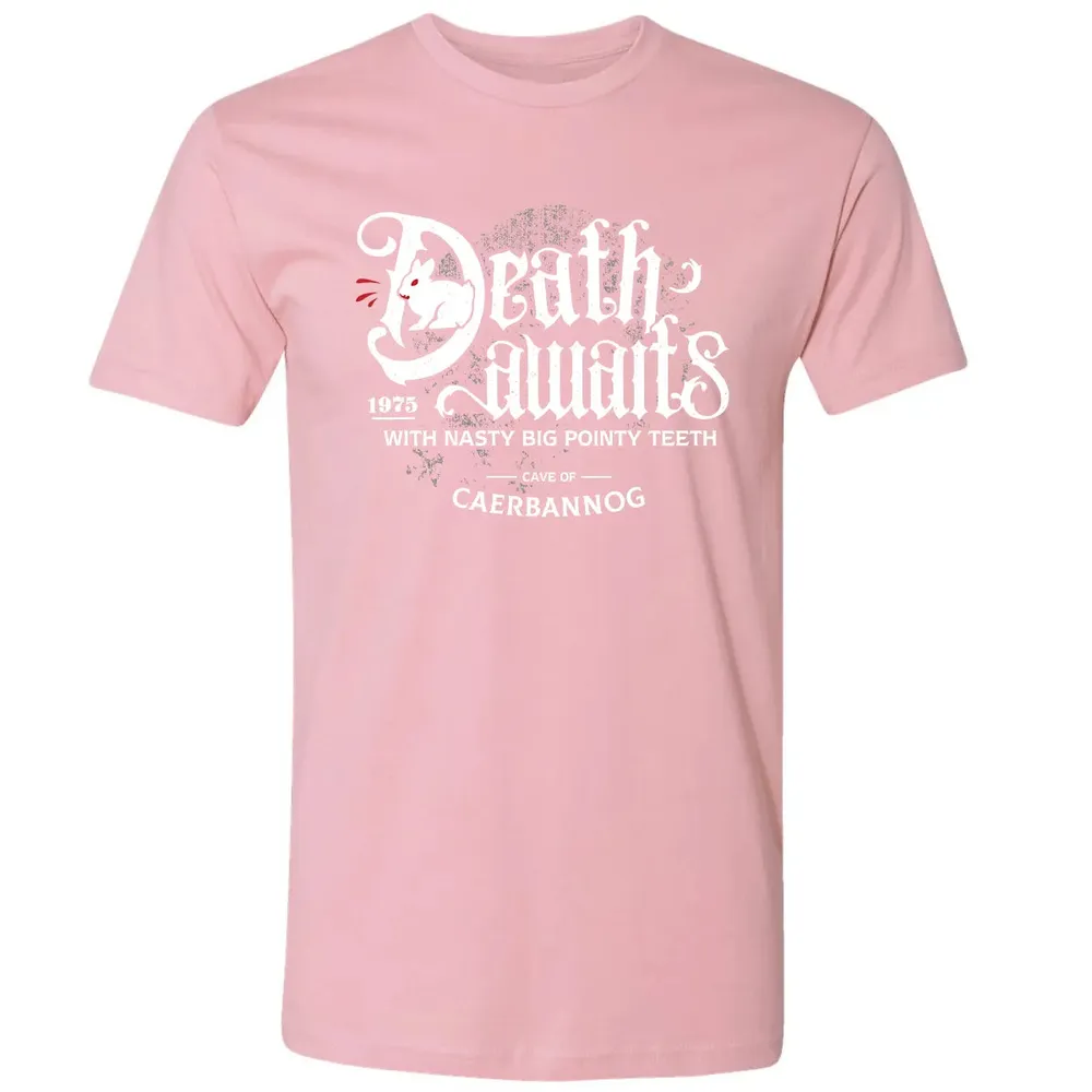 Death Awaits Caerbannog Premium Unisex T-shirt - 3