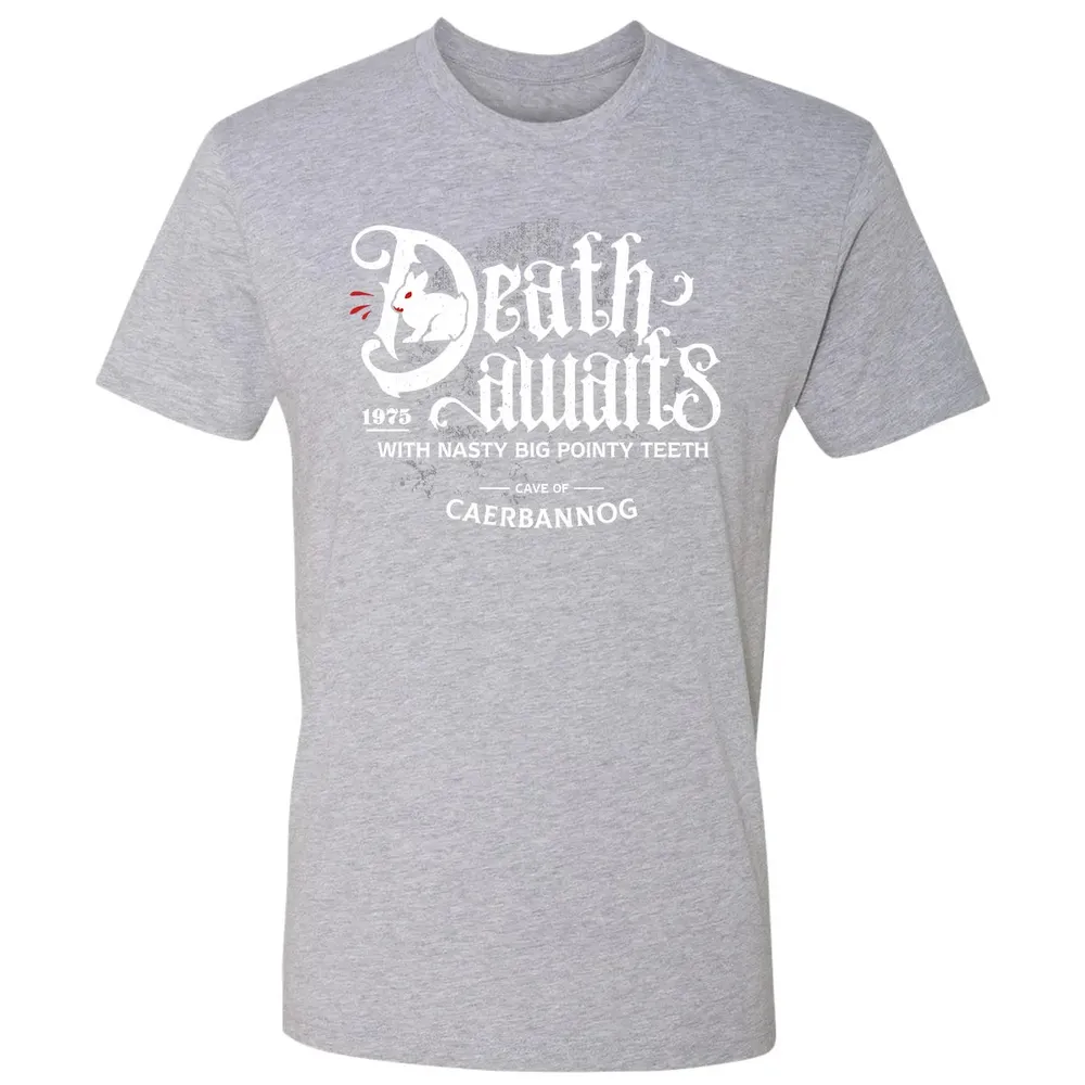Death Awaits Caerbannog Premium Unisex T-shirt - 9