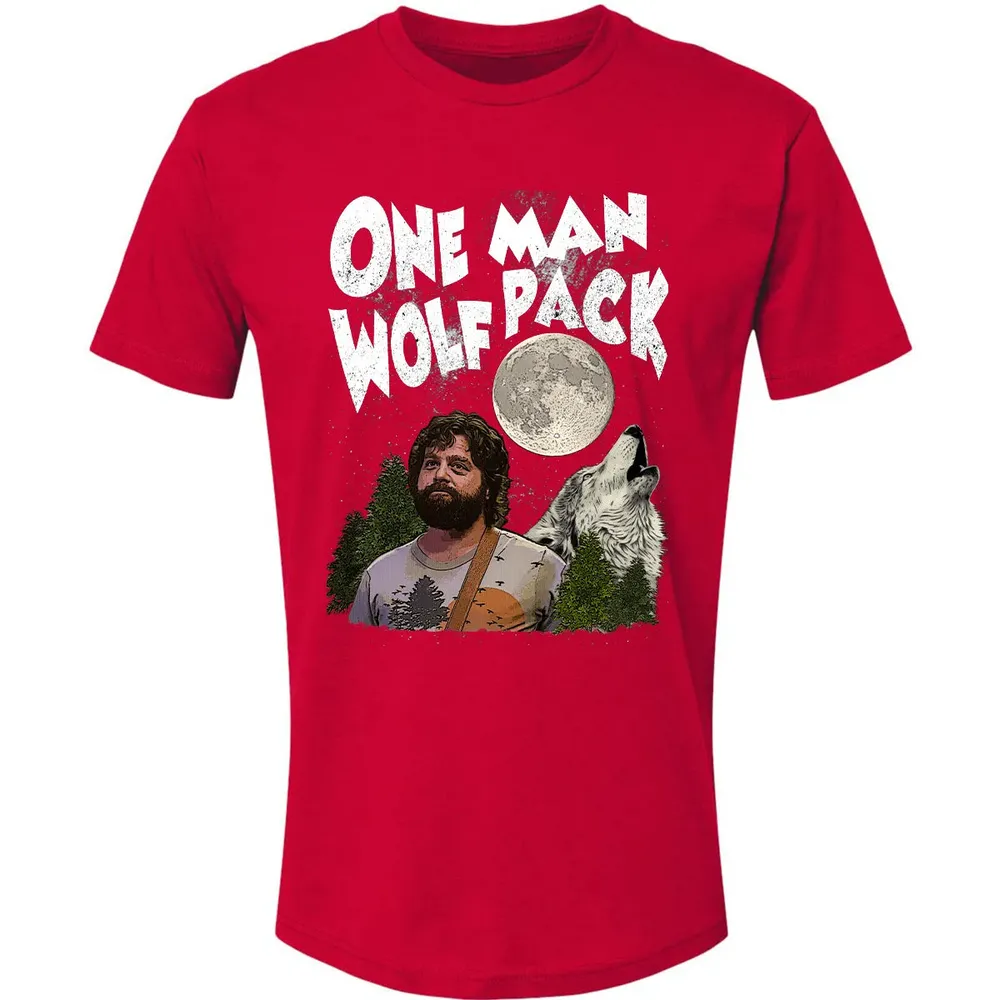 One Man Wolf Pack Premium Unisex T-shirt - 6