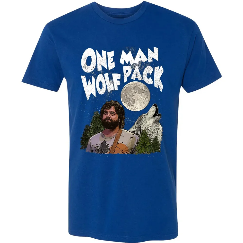 One Man Wolf Pack Premium Unisex T-shirt - 10