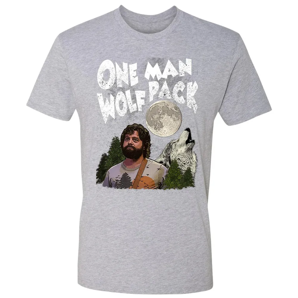 One Man Wolf Pack Premium Unisex T-shirt - 9