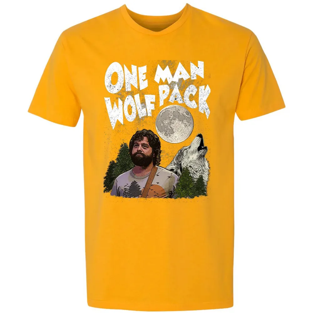 One Man Wolf Pack Premium Unisex T-shirt - 11
