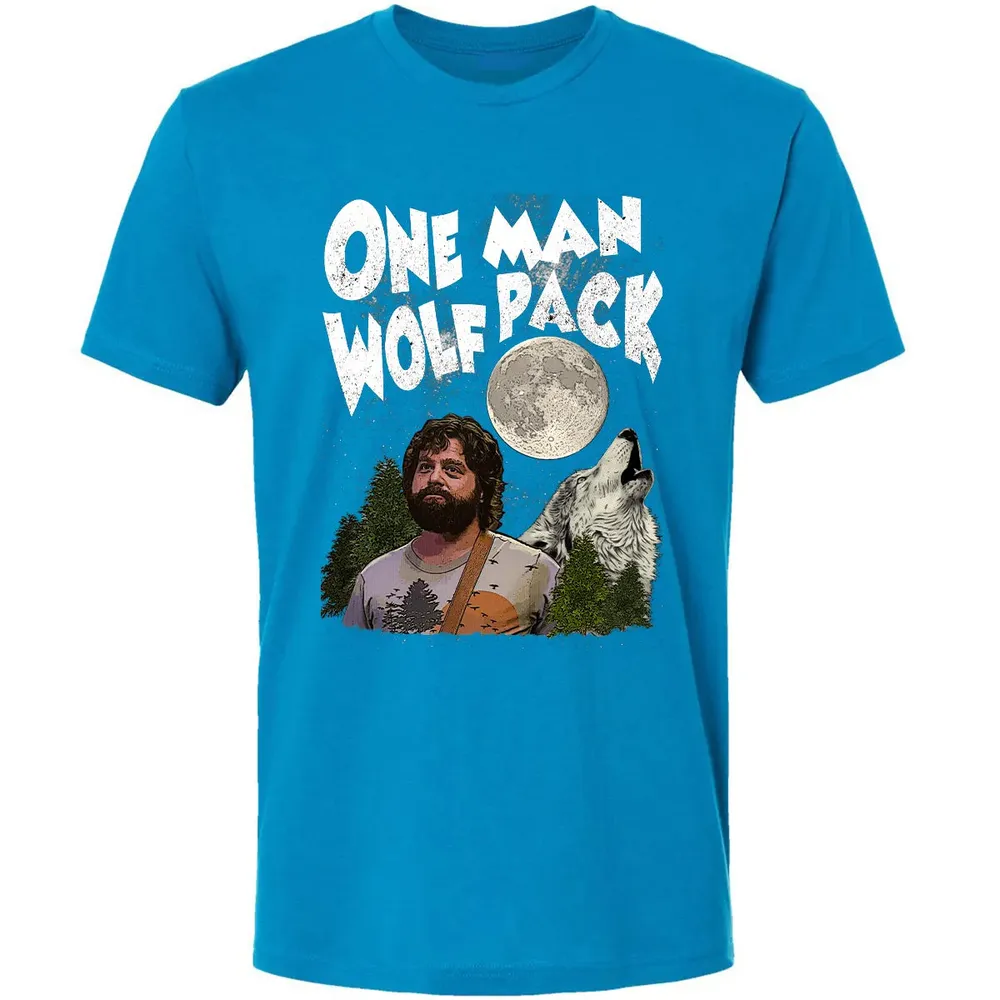 One Man Wolf Pack Premium Unisex T-shirt - 15