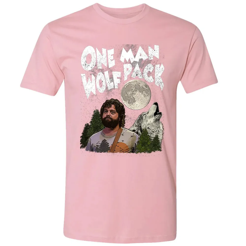 One Man Wolf Pack Premium Unisex T-shirt - 3